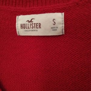 Hollister Sweaters - Hollister red sweater - S Hollister Sweaters - Hollister red sweater - S